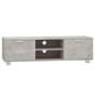 vidaXL TV-Schrank Betongrau 140x40,5x35 cm Holzwerkstoff vidaXL TV-Schrank Betongrau 140x40,5x35 cm Holzwerkstoff