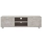 vidaXL TV-Schrank Betongrau 140x40,5x35 cm Holzwerkstoff vidaXL TV-Schrank Betongrau 140x40,5x35 cm Holzwerkstoff