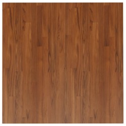 vidaXL Tischplatte Quadratisch Dunkelbraun 90x90x2,5cm Eiche Behandelt
