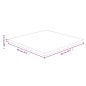 vidaXL Tischplatte Quadratisch Dunkelbraun 90x90x2,5cm Eiche Behandelt vidaXL Tischplatte Quadratisch Dunkelbraun 90x90x2,5cm Eiche Behandelt