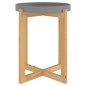 vidaXL Couchtisch Grau 41x41x48,5 cm Holzwerkstoff & Massivholz Kiefer vidaXL Couchtisch Grau 41x41x48,5 cm Holzwerkstoff & Massivholz Kiefer