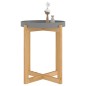 vidaXL Couchtisch Grau 41x41x48,5 cm Holzwerkstoff & Massivholz Kiefer vidaXL Couchtisch Grau 41x41x48,5 cm Holzwerkstoff & Massivholz Kiefer