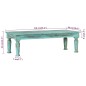 vidaXL Couchtisch 110x50x34 cm Altholz Massiv vidaXL Couchtisch 110x50x34 cm Altholz Massiv
