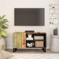 vidaXL TV-Schrank 80x33x46 cm Altholz Massiv & Holzwerkstoff vidaXL TV-Schrank 80x33x46 cm Altholz Massiv & Holzwerkstoff