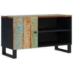vidaXL TV-Schrank 80x33x46 cm Altholz Massiv & Holzwerkstoff