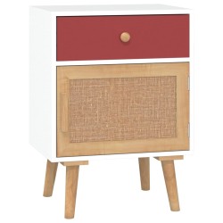 vidaXL Nachttisch Weiß 40x30x55 cm Holzwerkstoff