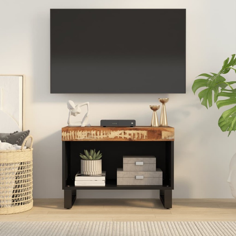 vidaXL TV-Schrank 60x33x43,5 cm Altholz Massiv vidaXL TV-Schrank 60x33x43,5 cm Altholz Massiv