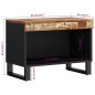 vidaXL TV-Schrank 60x33x43,5 cm Altholz Massiv vidaXL TV-Schrank 60x33x43,5 cm Altholz Massiv