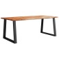 vidaXL Esstisch Baumkante 200x90x75 cm Massivholz Akazie vidaXL Esstisch Baumkante 200x90x75 cm Massivholz Akazie