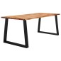 vidaXL Esstisch Baumkante 200x90x75 cm Massivholz Akazie vidaXL Esstisch Baumkante 200x90x75 cm Massivholz Akazie