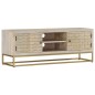 vidaXL TV-Schrank 110x30x40 cm Gebleichtes Massivholz Mango vidaXL TV-Schrank 110x30x40 cm Gebleichtes Massivholz Mango