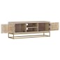 vidaXL TV-Schrank 110x30x40 cm Gebleichtes Massivholz Mango vidaXL TV-Schrank 110x30x40 cm Gebleichtes Massivholz Mango