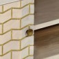 vidaXL TV-Schrank 110x30x40 cm Gebleichtes Massivholz Mango vidaXL TV-Schrank 110x30x40 cm Gebleichtes Massivholz Mango