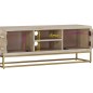 vidaXL TV-Schrank 110x30x40 cm Gebleichtes Massivholz Mango vidaXL TV-Schrank 110x30x40 cm Gebleichtes Massivholz Mango