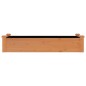 vidaXL Hochbeet mit Einsatz Braun 120x45x25 cm Massivholz Tanne vidaXL Hochbeet mit Einsatz Braun 120x45x25 cm Massivholz Tanne