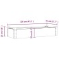 vidaXL Hochbeet mit Einsatz Braun 120x45x25 cm Massivholz Tanne vidaXL Hochbeet mit Einsatz Braun 120x45x25 cm Massivholz Tanne