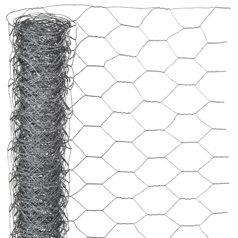 Nature Sechseckgeflecht 1x10 m 25 mm Verzinkter Stahl Nature Sechseckgeflecht 1x10 m 25 mm Verzinkter Stahl
