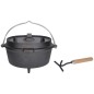 Esschert Design Schmortopf 6,5 L Schwarz FF235 Esschert Design Schmortopf 6,5 L Schwarz FF235