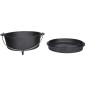 Esschert Design Schmortopf 6,5 L Schwarz FF235 Esschert Design Schmortopf 6,5 L Schwarz FF235
