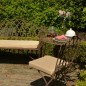 Esschert Design Gartenbank aus Metall im Altenglischen Stil MF009 Esschert Design Gartenbank aus Metall im Altenglischen Stil MF009