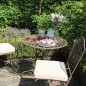 Esschert Design Gartenbank aus Metall im Altenglischen Stil MF009 Esschert Design Gartenbank aus Metall im Altenglischen Stil MF009
