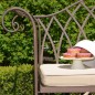 Esschert Design Gartenbank aus Metall im Altenglischen Stil MF009 Esschert Design Gartenbank aus Metall im Altenglischen Stil MF009