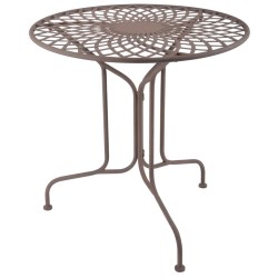 Esschert Design Gartentisch aus Metall im Altenglischen Stil MF007