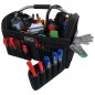 Toolpack Tragbare Werkzeugtasche Brisk Schwarz 49 x 30 x 37 cm 360.114 Toolpack Tragbare Werkzeugtasche Brisk Schwarz 49 x 30 x 37 cm 360.114