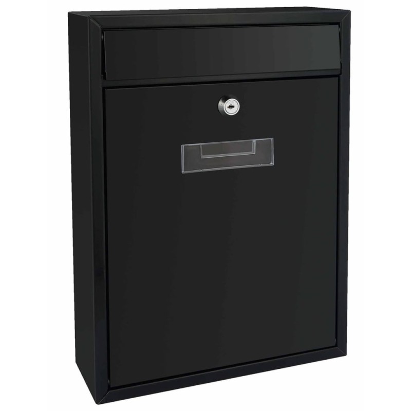 Perel Briefkasten Ibiza Schwarz BG40002 Perel Briefkasten Ibiza Schwarz BG40002