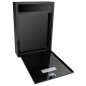 Perel Briefkasten Ibiza Schwarz BG40002 Perel Briefkasten Ibiza Schwarz BG40002