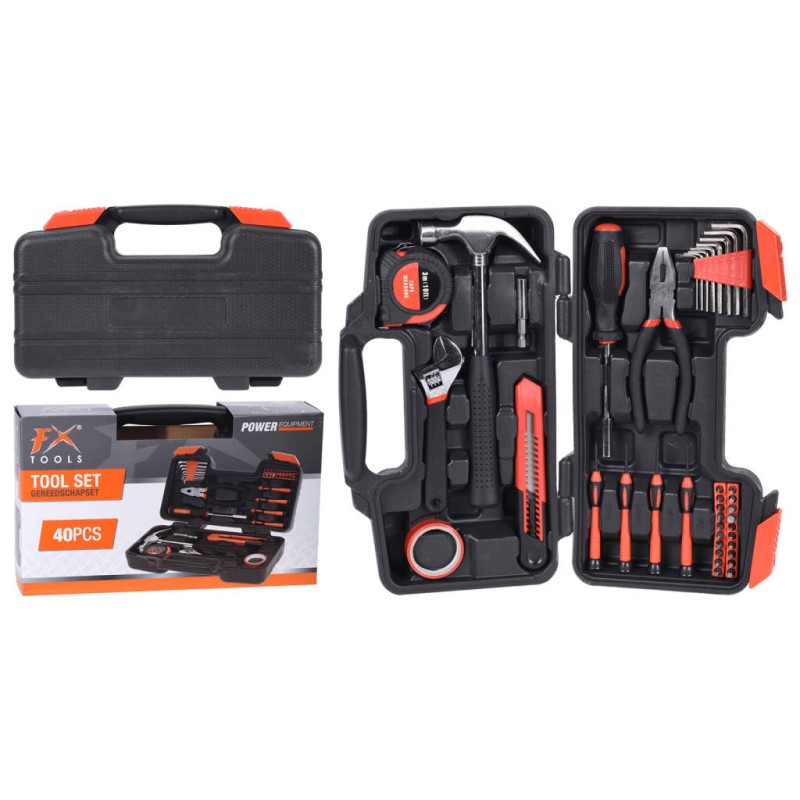 FX-Tools 40-tlg. Werkzeugset FX-Tools 40-tlg. Werkzeugset