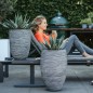 Capi Vase Nature Rib Elegant Deluxe 40 x 60 cm Anthrazit KOFZ1131 Capi Vase Nature Rib Elegant Deluxe 40 x 60 cm Anthrazit KOFZ1131