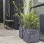 Capi Blumentopf Nature Row Quadratisch 30 x 30 cm Anthrazit KRWZ902 Capi Blumentopf Nature Row Quadratisch 30 x 30 cm Anthrazit KRWZ902