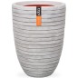 Capi Blumentopf Nature Row Elegant Niedrig 36x47cm Elfenbein KRWI782 Capi Blumentopf Nature Row Elegant Niedrig 36x47cm Elfenbein KRWI782