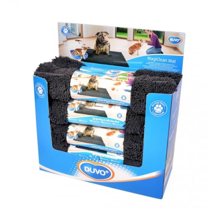 Duvoplus Haustiermatte MagicClean 90×65 cm Dunkelgrau