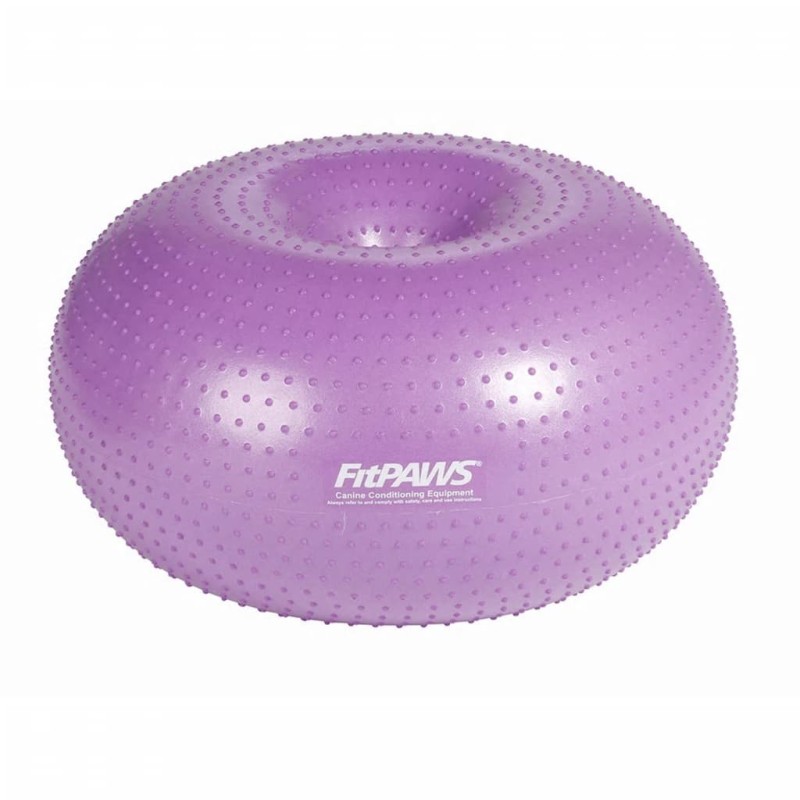 FitPAWS Fitnessball für Hunde TRAX Donut 55 cm Lila FitPAWS Fitnessball für Hunde TRAX Donut 55 cm Lila