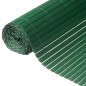 Nature Doppelseitiger Garten-Sichtschutz PVC 1,5×3 m Grün Nature Doppelseitiger Garten-Sichtschutz PVC 1,5×3 m Grün
