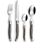 Lou Laguiole 24-tlg. Besteck-Set Tradition Pfeffer Lou Laguiole 24-tlg. Besteck-Set Tradition Pfeffer