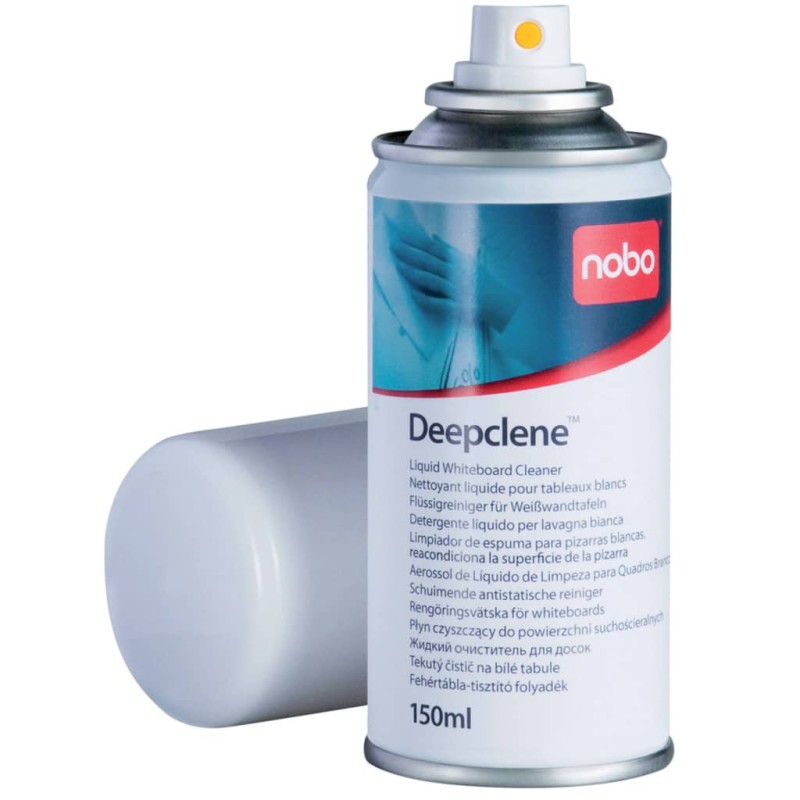 Nobo Deepclene Spray Flüssigreiniger für Weißwandtafeln 150ml Nobo Deepclene Spray Flüssigreiniger für Weißwandtafeln 150ml