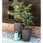 Capi Vase Nature Row Elegant Niedrig 46x58 cm Olivgrün Capi Vase Nature Row Elegant Niedrig 46x58 cm Olivgrün