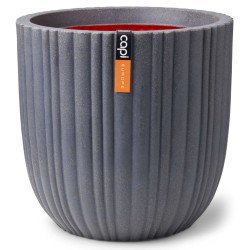 Capi Blumentopf Urban Tube 35x34 cm Dunkelgrau