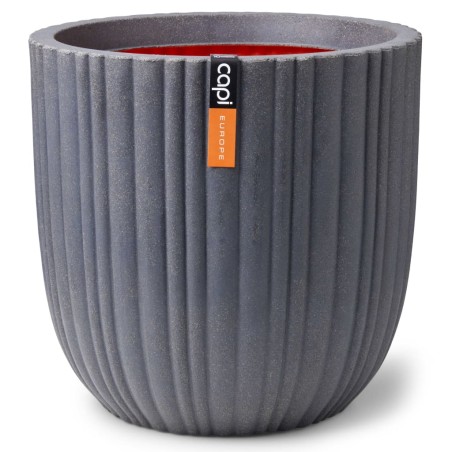 Capi Blumentopf Urban Tube 35x34 cm Dunkelgrau