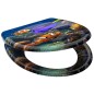 SCHÜTTE Toilettensitz mit Absenkautomatik SEA LIFE Duroplast Bedruckt SCHÜTTE Toilettensitz mit Absenkautomatik SEA LIFE Duroplast Bedruckt