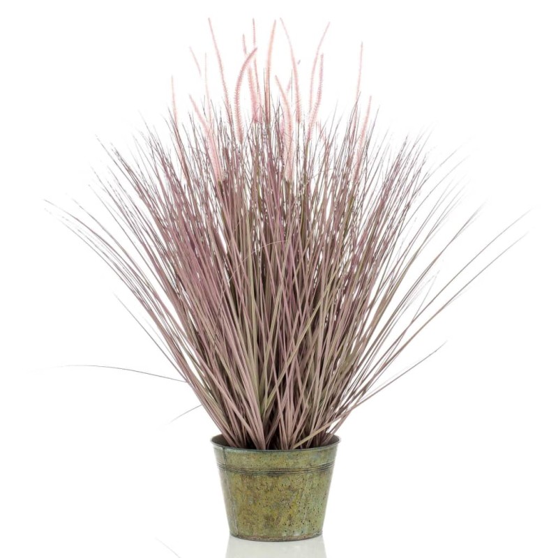 Emerald Künstliches Pennisetum-Gras im Zink-Topf 99 cm Emerald Künstliches Pennisetum-Gras im Zink-Topf 99 cm