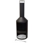 ProGarden Outdoor-Ofen mit Schornstein Metall 134 cm ProGarden Outdoor-Ofen mit Schornstein Metall 134 cm
