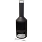 ProGarden Outdoor-Ofen mit Schornstein Metall 134 cm ProGarden Outdoor-Ofen mit Schornstein Metall 134 cm