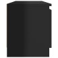 vidaXL TV-Schrank mit LED-Leuchten Hochglanz-Schwarz 120x30x35,5 cm vidaXL TV-Schrank mit LED-Leuchten Hochglanz-Schwarz 120x30x35,5 cm