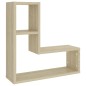 vidaXL Wandregale 2 Stk. Sonoma-Eiche 50x15x50 cm Holzwerkstoff vidaXL Wandregale 2 Stk. Sonoma-Eiche 50x15x50 cm Holzwerkstoff