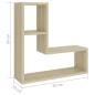 vidaXL Wandregale 2 Stk. Sonoma-Eiche 50x15x50 cm Holzwerkstoff vidaXL Wandregale 2 Stk. Sonoma-Eiche 50x15x50 cm Holzwerkstoff