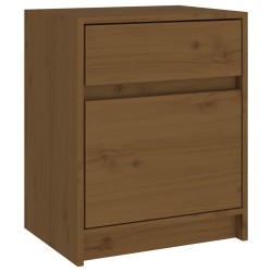 vidaXL Nachttisch Honigbraun 40x31x50 cm Massivholz Kiefer